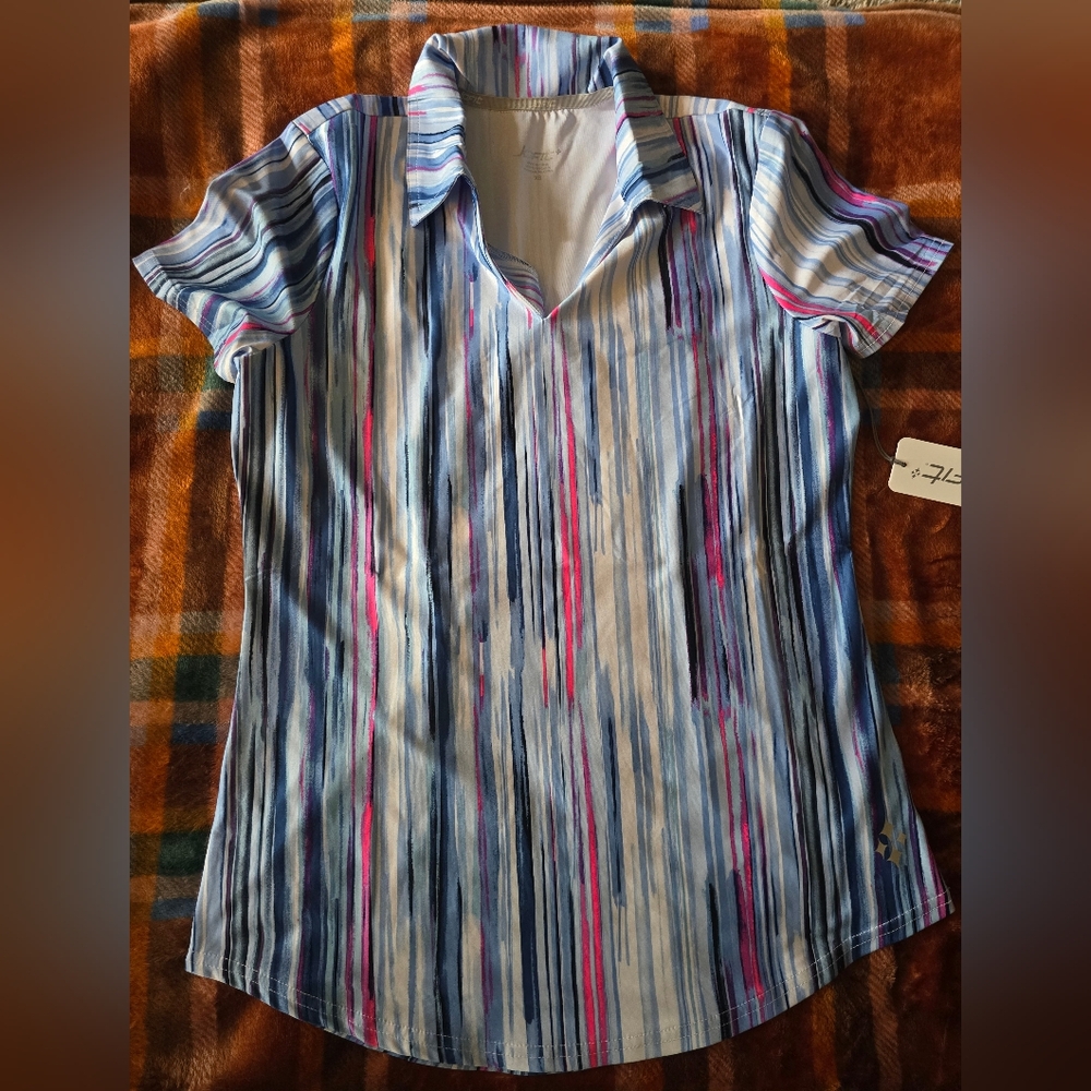 Striped Multicolor Blouse - Picture 4 of 9